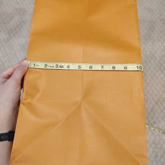 Louis Vuitton XL Shopping Gift Bag Paper Ribbon Handles Authentic Large … - Picture 10 of 10